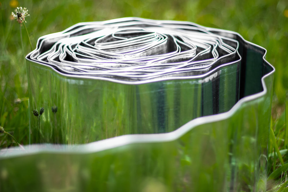 Rasenkante aus Metall