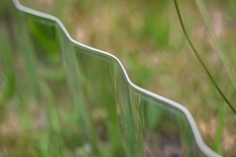 Rasenkante aus Metall