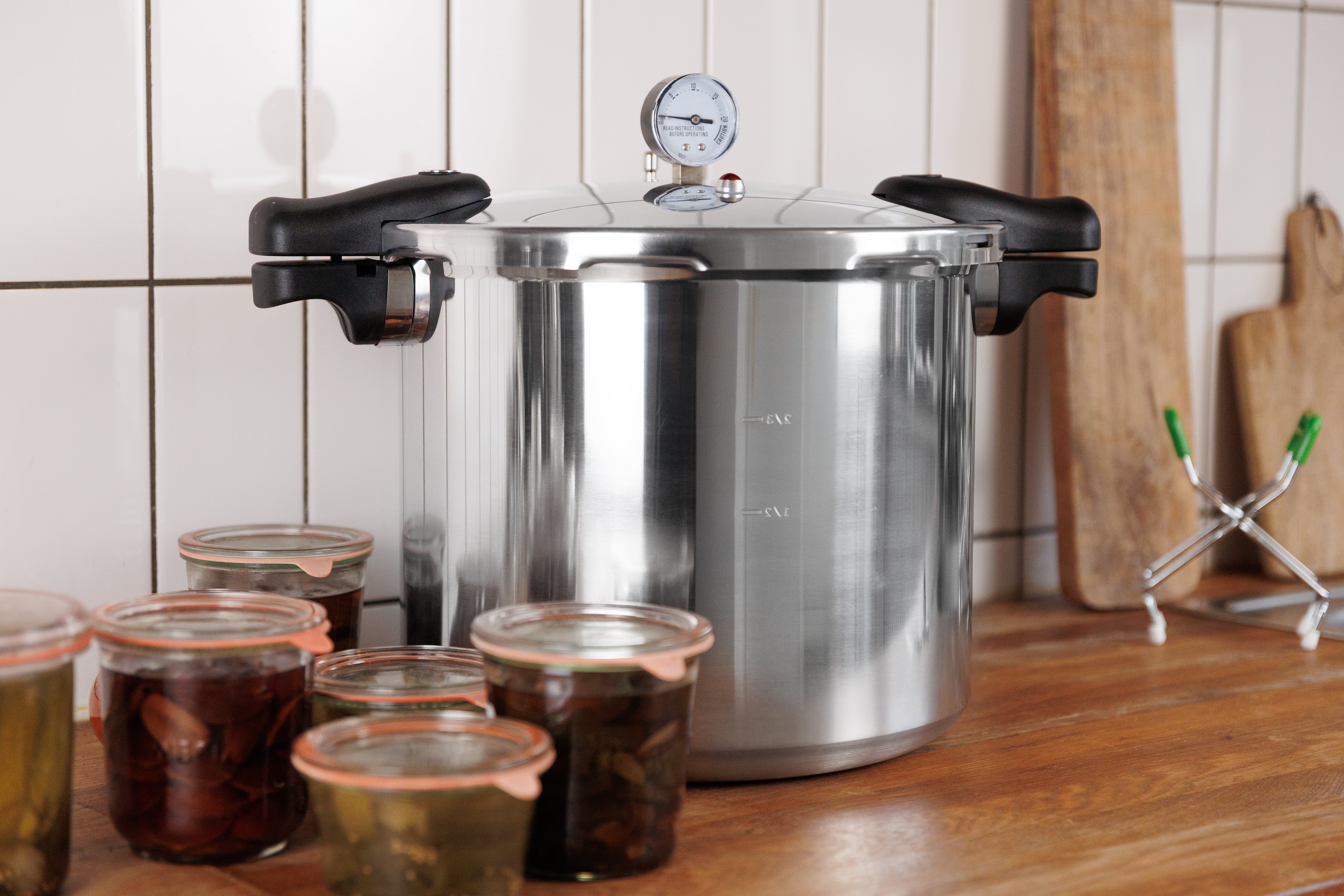 Druckeinkochtopf