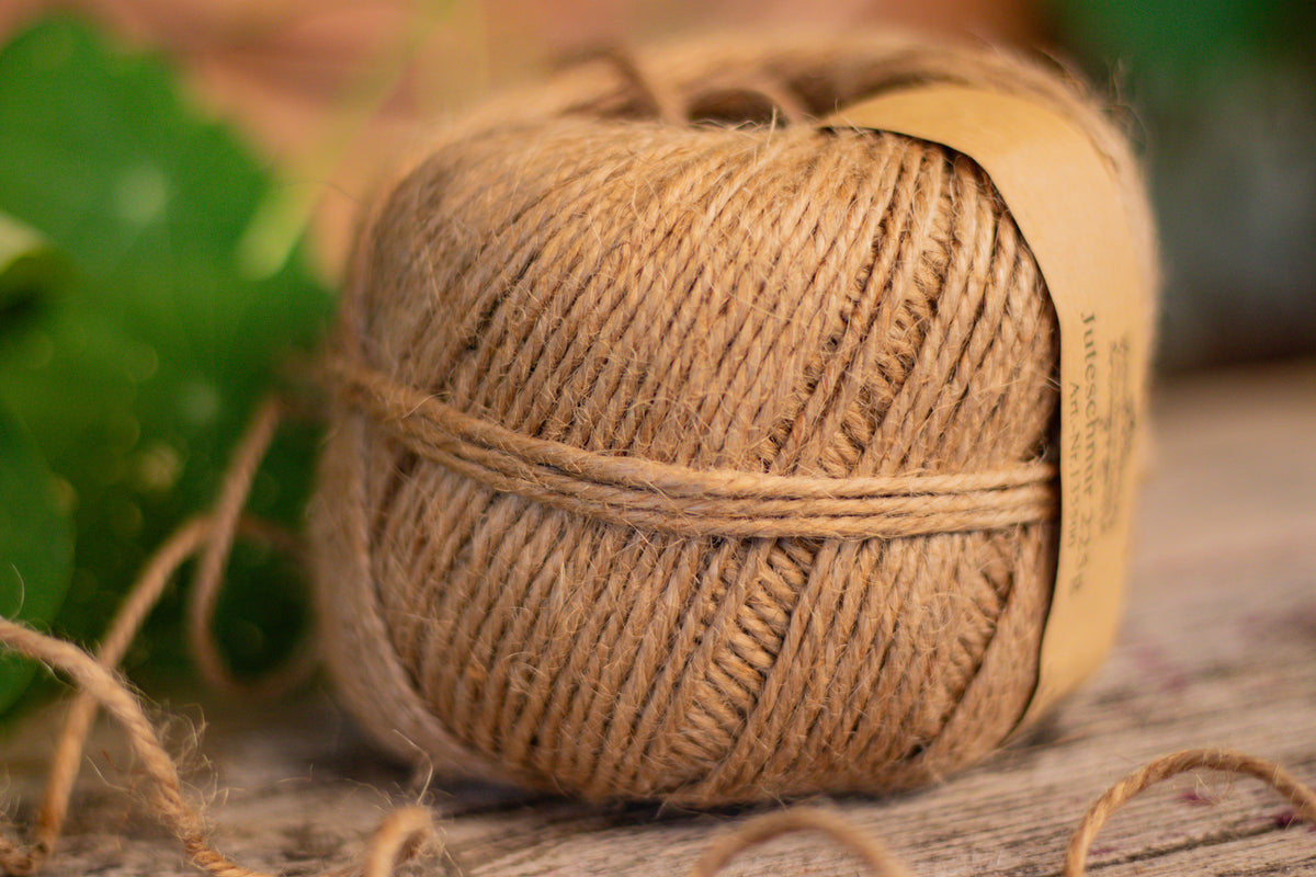 Juteschnur "Natur" im Detail