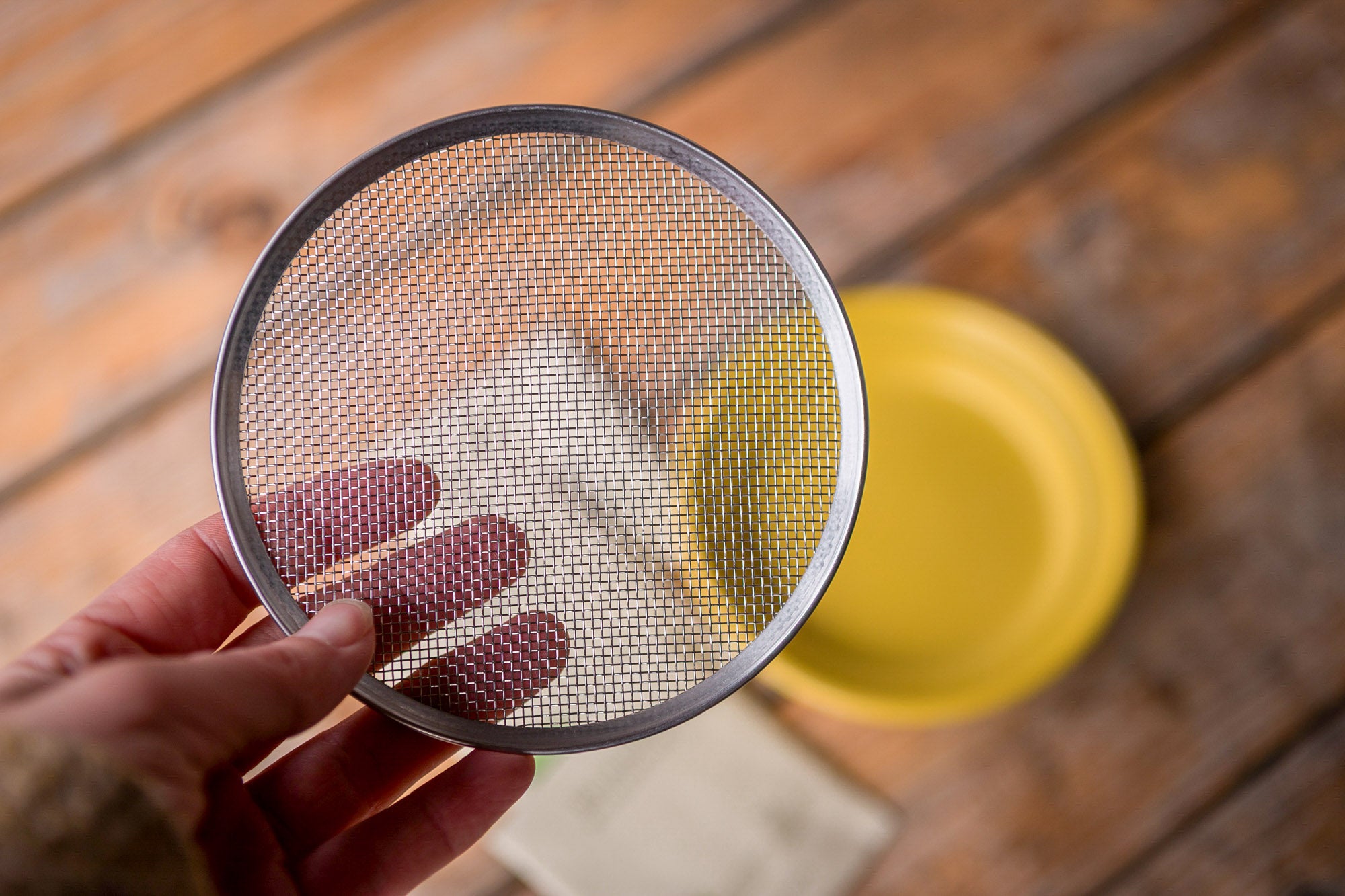 Gitter Keimschale im Detail