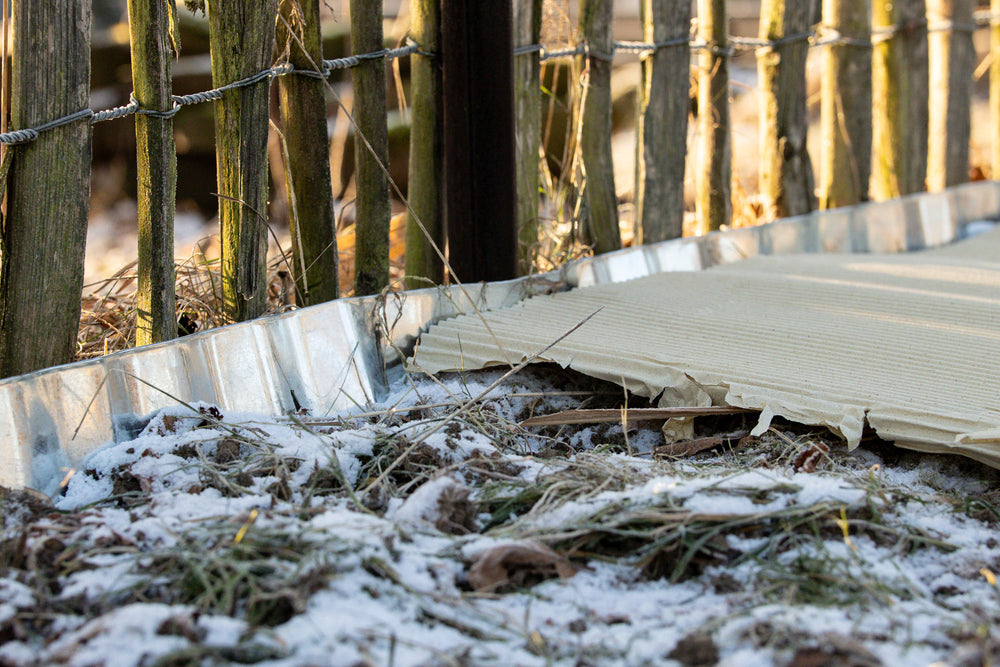 Rasenkante aus Metall